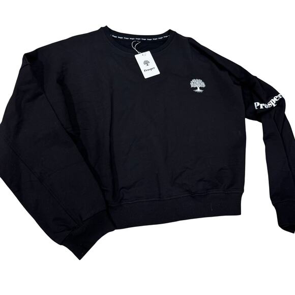 Prosper NWT athletic‎ crewneck women’s black - Picture 1 of 3